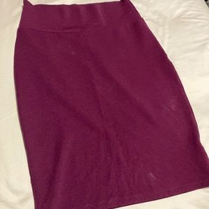 Authentic LuLaRoe Cassie Skirt - Purple